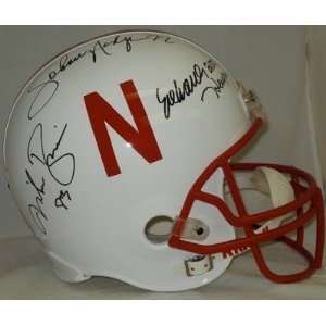  ROZIER/RODGERS/CROUCH Signed Heisman Nebraska FS Helmet 