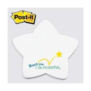   Post it(R) Die Cut Note. Star. Large (50 Sheets/3&4 Color) Office