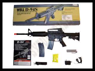 2x D91+D94 AEG Airsoft Rifle Gun UZI M16 M4 AR 15 M16A4  