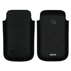  Greek Letter Kappa on BlackBerry Leather Pocket Case: MP3 