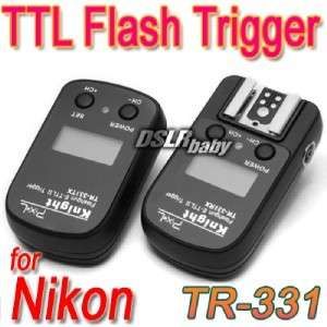 TR 331 Wireless Flash Trigger Set for NIKON i TTL  