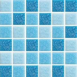  Casa Italia Project Base Mix Mosaic Blue Ceramic Tile 