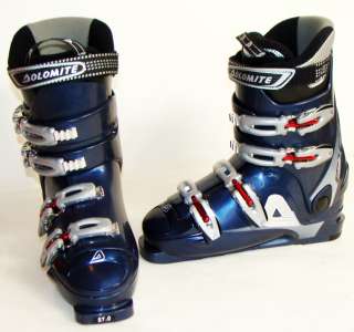 Dolomite FX Downhill Ski Boots, Blue, Mondo 27.5, New!  