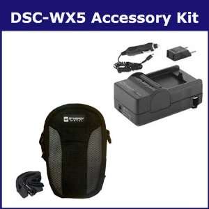  Sony DSC WX5 Digital Camera Accessory Kit includes SDM 