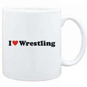  New  I Love Wrestling  Mug Sports: Home & Kitchen