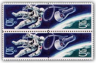America in Space: Gemini Space Twins on Postage Stamps  