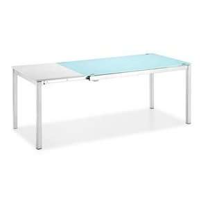  Expanding Glass Dining Table: Home & Kitchen