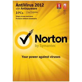 Symantec Norton Antivirus 2012 Retail Box 3PCs Brand New US Free 