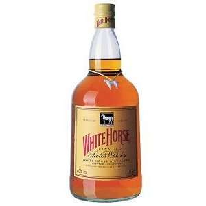  White Horse Scotch 1 Liter Grocery & Gourmet Food