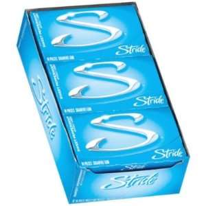 Stride Sweet Peppermint Chewing Gum 12 Packs  Grocery 