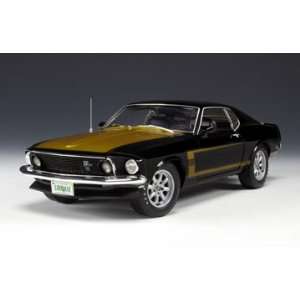  1969 Ford Mustang Boss 302 Smokey Tribute Car Black With 