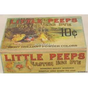  Vintage Easter Egg Dye Box