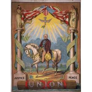  c1848. poster Union / Strong, N.Y.
