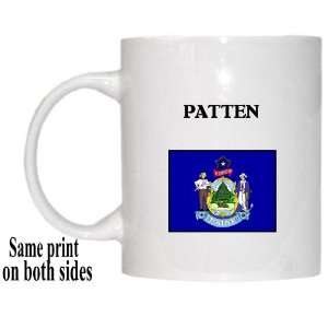  US State Flag   PATTEN, Maine (ME) Mug 