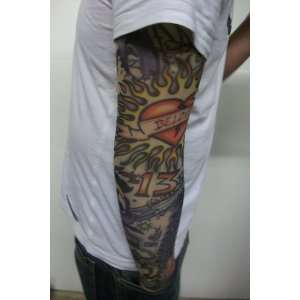  Fake Tattoo Sleeve   Born To Be Wild T9 Toys & Games