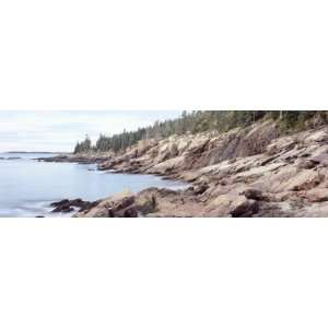  Rock Formation on Granite Coastline, Acadia National Park 