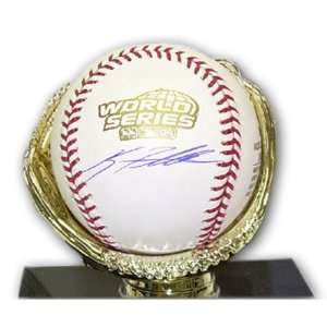 Keith Foulke Autographed Ball   World Series 2004   Autographed 
