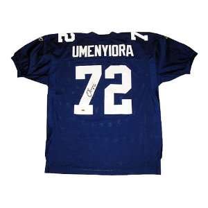  Osi Umenyiora Blue Replithentic Giants Jersey Sports 