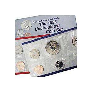 1998 P and D United States Mint Uncirculated Coin Set  