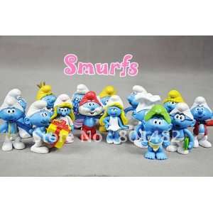  smurfs in 3d summer 2011 dolls /toy figurine doll whole and retail