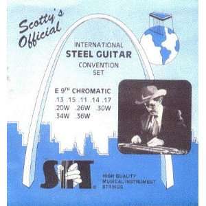  Scottys Official S I T Strings Pedal Steel Guitar Scotty 