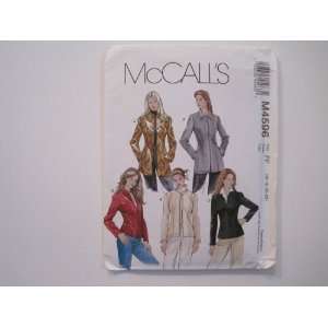   4596 Misses Lined Jackets Sizes 16 18 20 22 McCalls Pattern Books