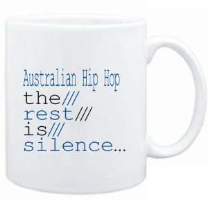  Mug White  Australian Hip Hop the rest is silence 