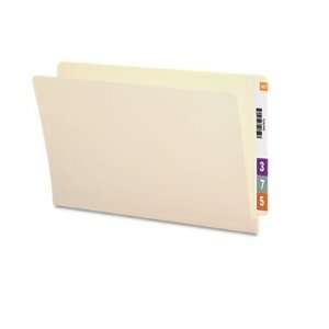  Straight Cut End Tab Folders, 9 1/2 Inch Front, Legal 