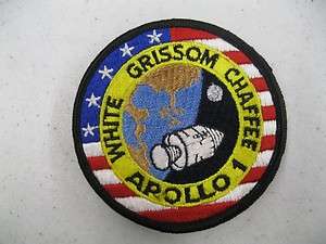 Apollo 1 Vintage Space Mission Patch Rare  