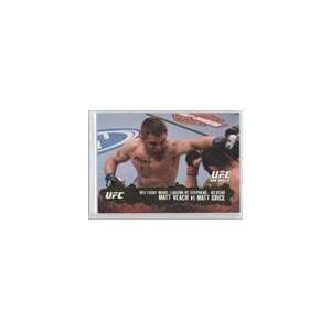  2009 Topps UFC Gold #126   Matt Veach Matt Grice: Sports 