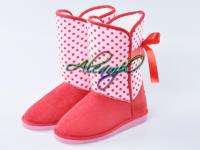 2012 New Arrival Sweet Warm Shoes Candy flat boots girls Cute Snow 