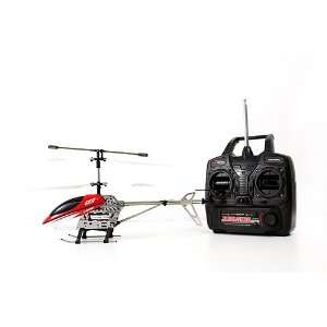   Channel Electric Helicopter Red Gyro Metal Series U3: Toys & Games
