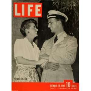  1943 Cover LIFE U. S. Navy Reserve Marriage Louis 