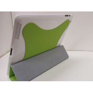  Ctech Green Polyurethane Smart Cover with Hard Back 