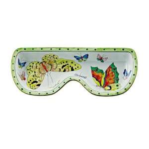 KELVIN CHEN Enamel Copper Handpaint Eyeglasses Holder/ Tray/ Dish 