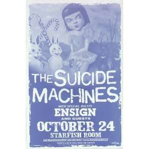 Suicide Machines Vancouver Original Concert Poster 2002 