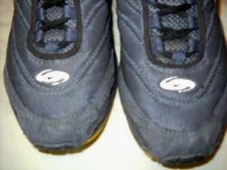NIKE AIR 25 PSI ARAGON Blue Gray Yellow Trim Shoes 8  