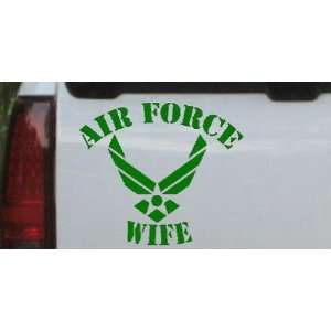   15.9in    Air Force Wife Military Car Window Wall Laptop Decal Sticker