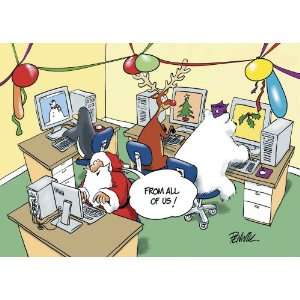  Office High Jinks Holiday Cards