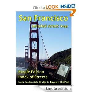 Map of San Francisco (USA) eBookWorldAtlas Team  Kindle 