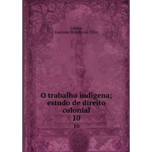   estudo de direito colonial. 10 Joaquim Moreira da Silva Cunha Books