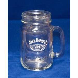  Jack Daniels Mason Jar Glass