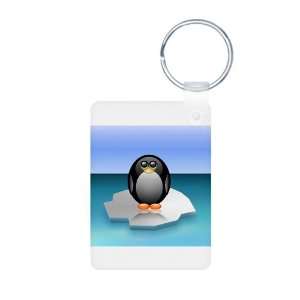  Aluminum Photo Keychain Cute Baby Penguin: Everything Else