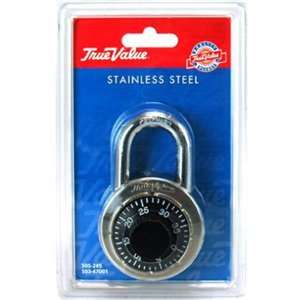  Hampton Prod #503 47001 TV1 7/8SS Comb Padlock