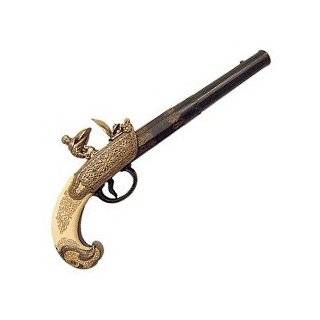 : 18th Century Russian Flintlock Pistol   Full Size Metal Replica Gun 