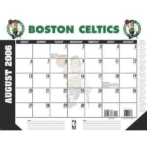  Boston Celtics 22x17 Academic Desk Calendar 2006 07 