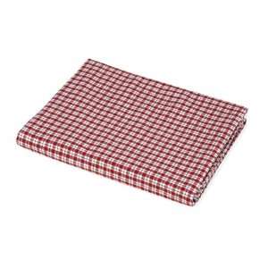   American Baby Company Red Check 100% Cotton Percale Crib Sheet: Baby