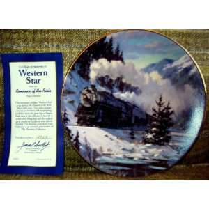  Western Star from Romance of the Rails Plate Collections 