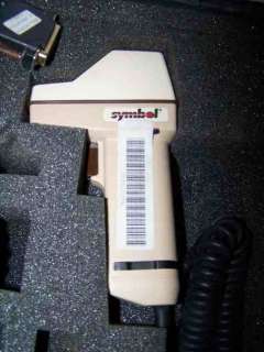 MILITARY ARMY BAR CODE SCANNER CY 8537/G w TRANSIT CASE, MANUAL 