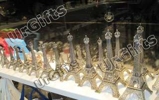 Eiffel Tower Paris France Souvenir Metal Model 18cm 7  